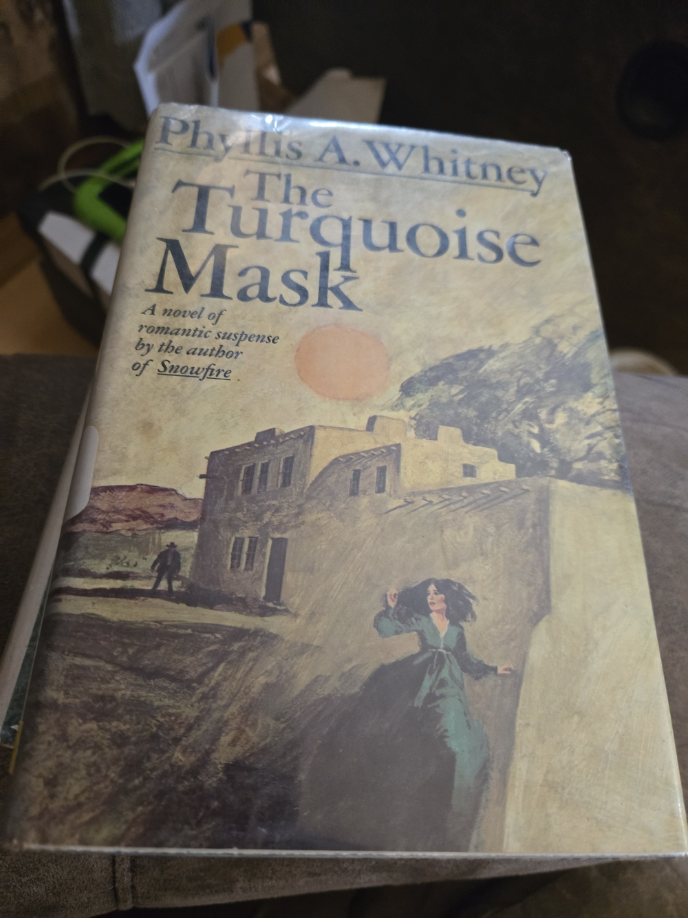 The Turquoise Mask by Phyllis A. Whitney - Turquoise Cover